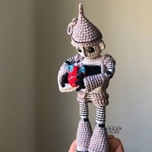 Homem de Lata em Amigurumi - (PT/ENG)