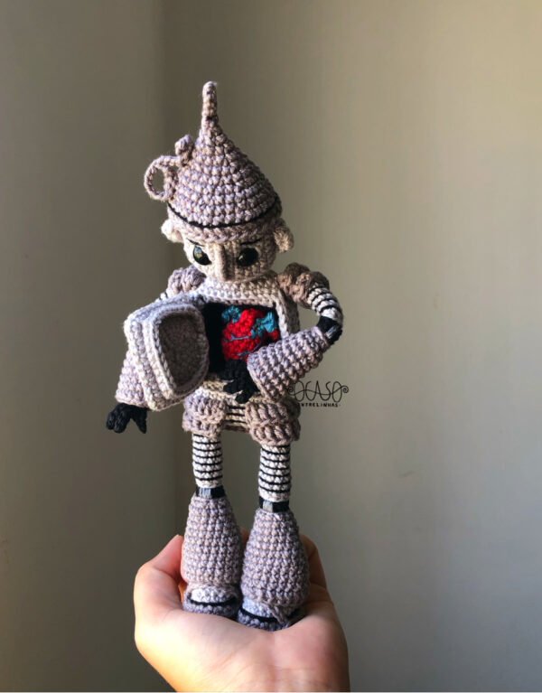 Homem de Lata em Amigurumi - (PT/ENG) - Imagem 2