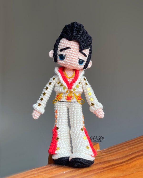 Elvis do Ocaso - Receita / Pattern (PT/ENG) - Imagem 3
