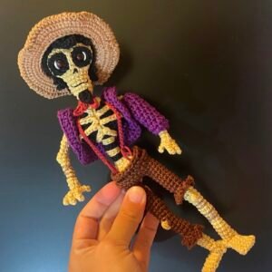 Papá Héctor em Amigurumi - Receita / Pattern (PT/ENG)