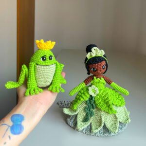 A Princesa e o Sapo - Ebook Ocaso / The Princess and the Frog pattern (PT/ENG)